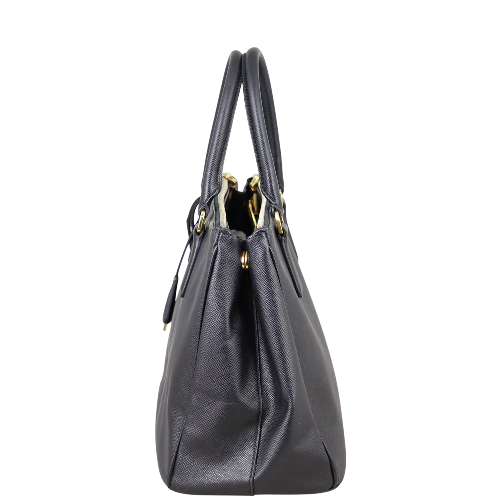 Prada Saffiano Lux Galleria Double Zip Tote Medium