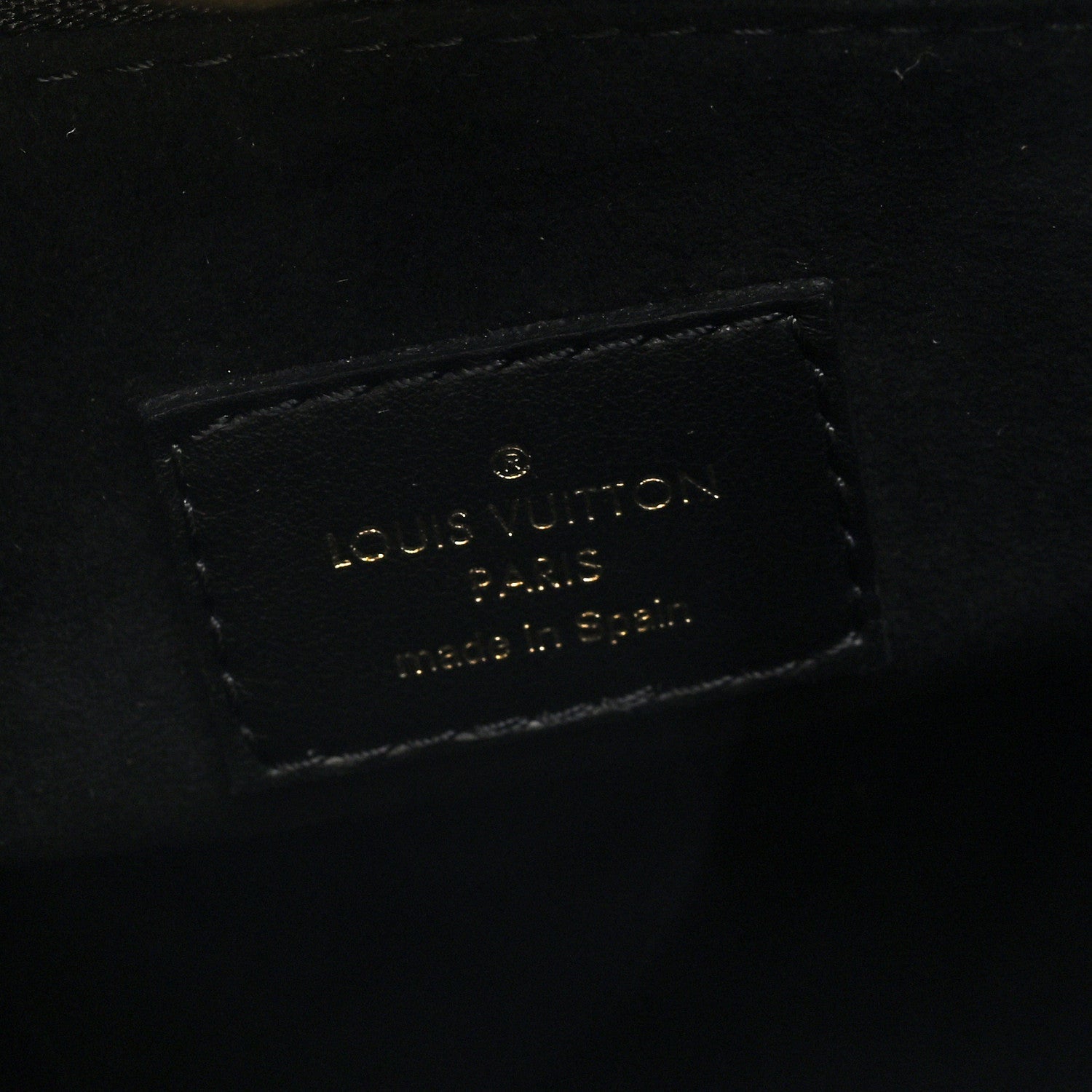 Calfskin Monogram On My Side PM Black