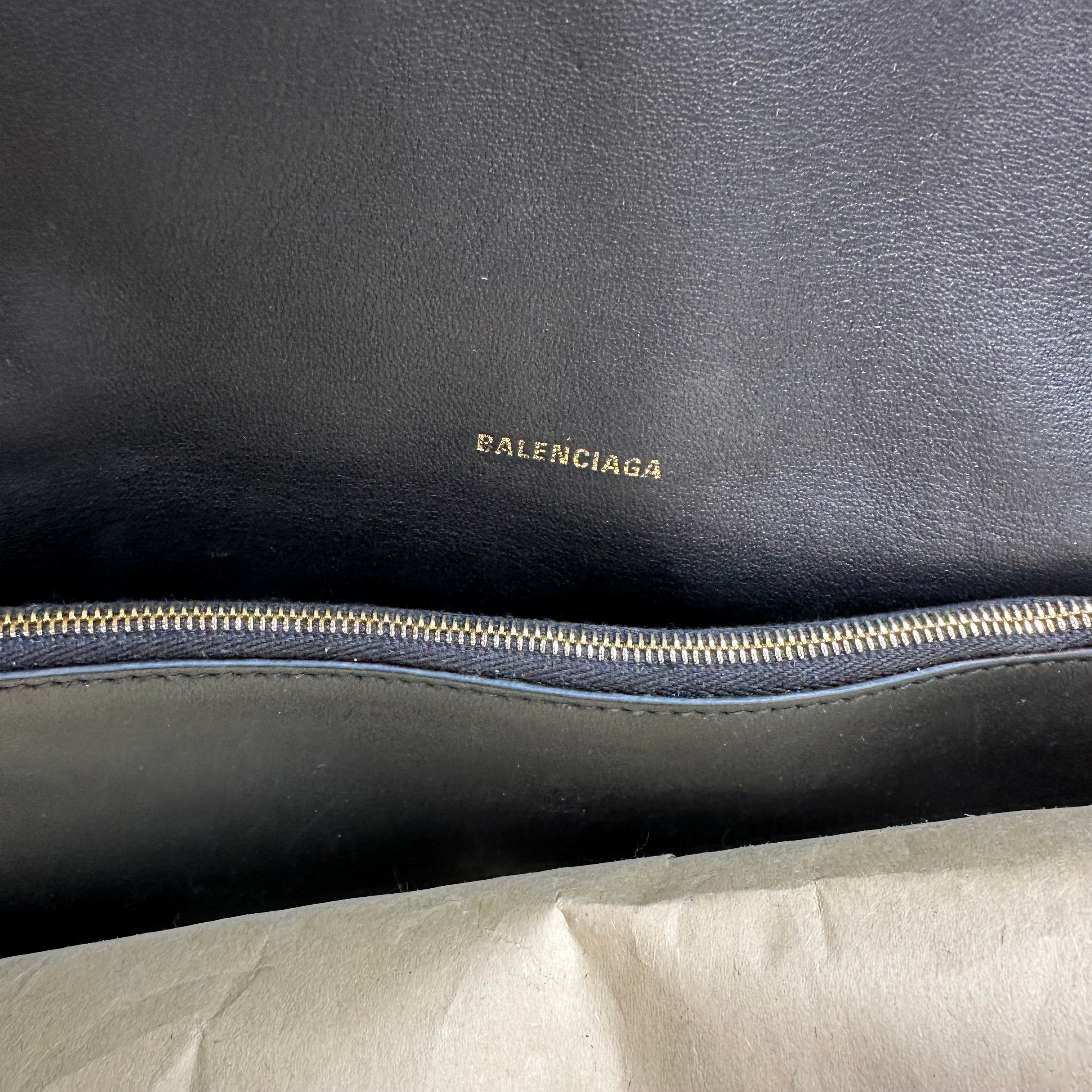 Balenciaga Crush large chain shoulder bag Handbag Luxury Designer By Balenciaga, Size: Large
