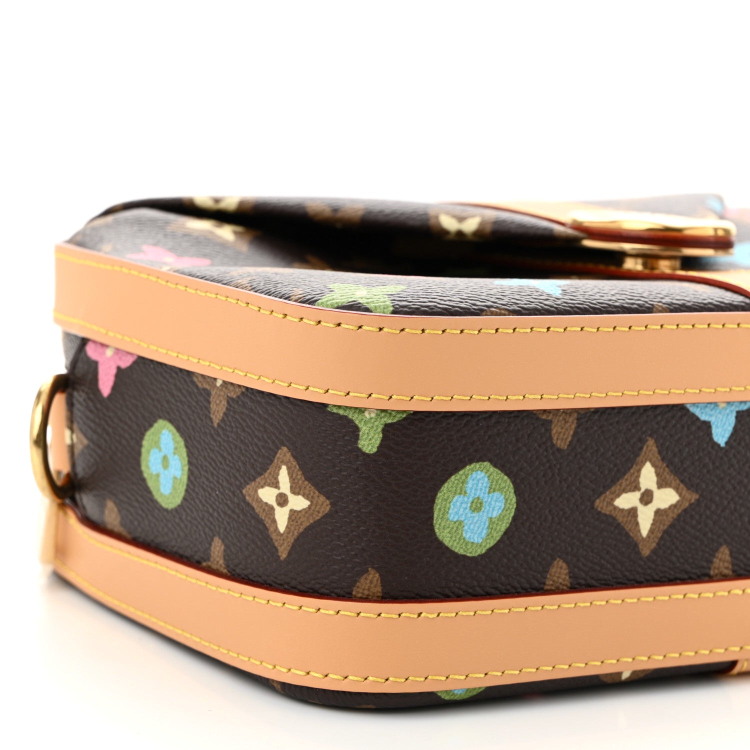 X TYLER THE CREATOR Monogram Craggy Envelope Messenger Chocolate