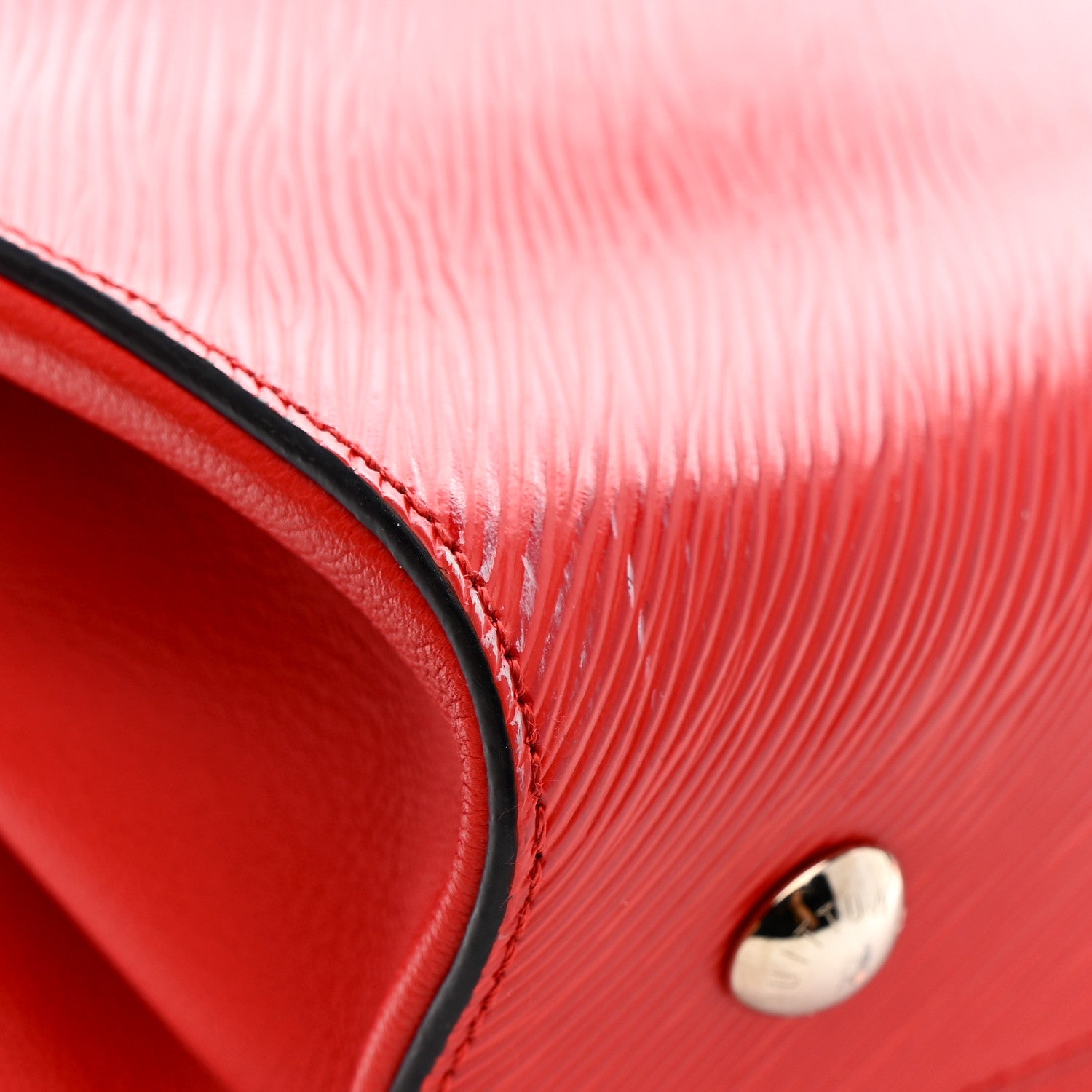 Epi Twist Tote Coquelicot