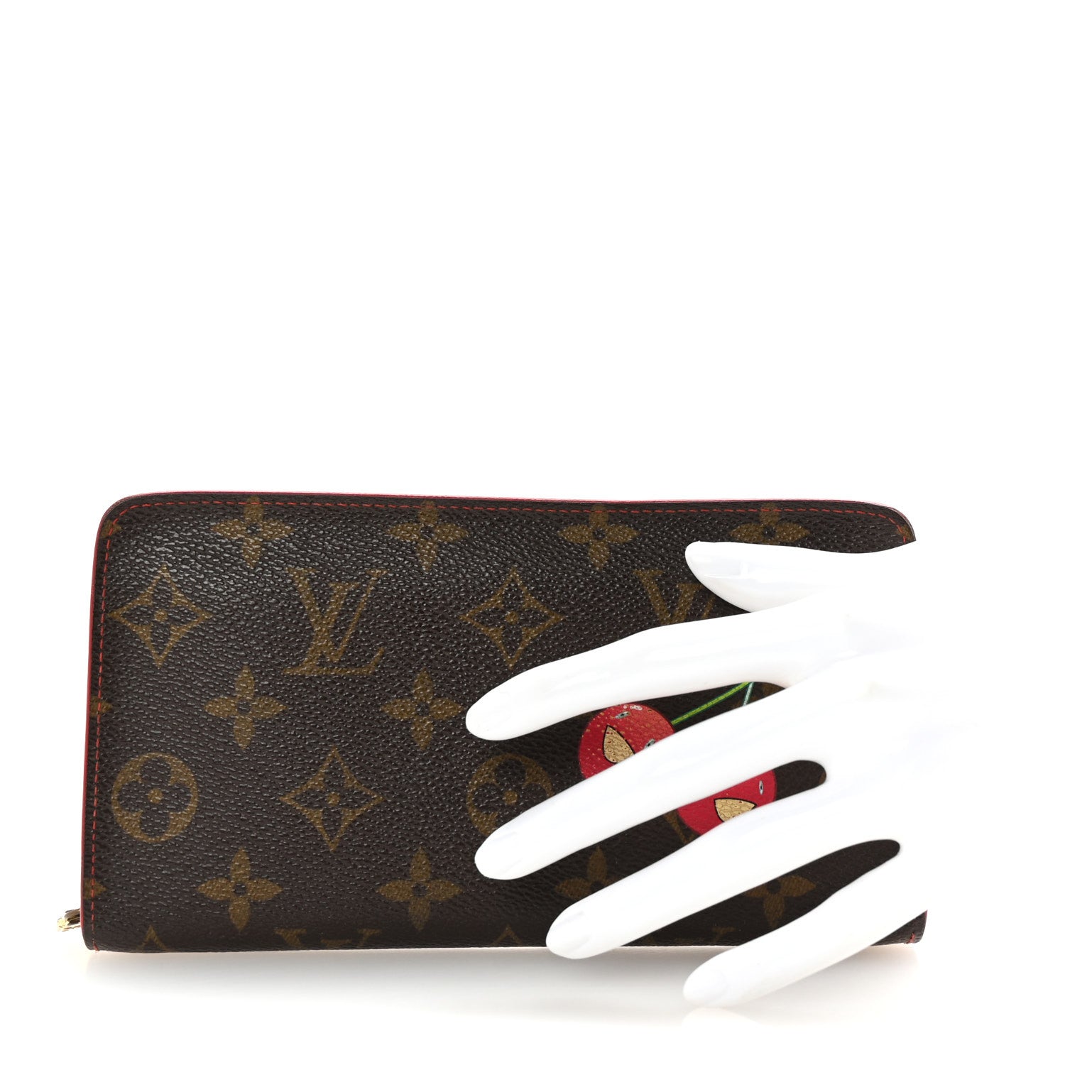 Monogram Cerises Zippy Wallet