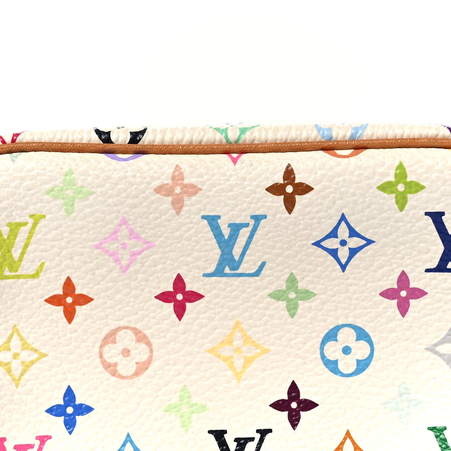 Monogram Multicolor Trousse Wapity White