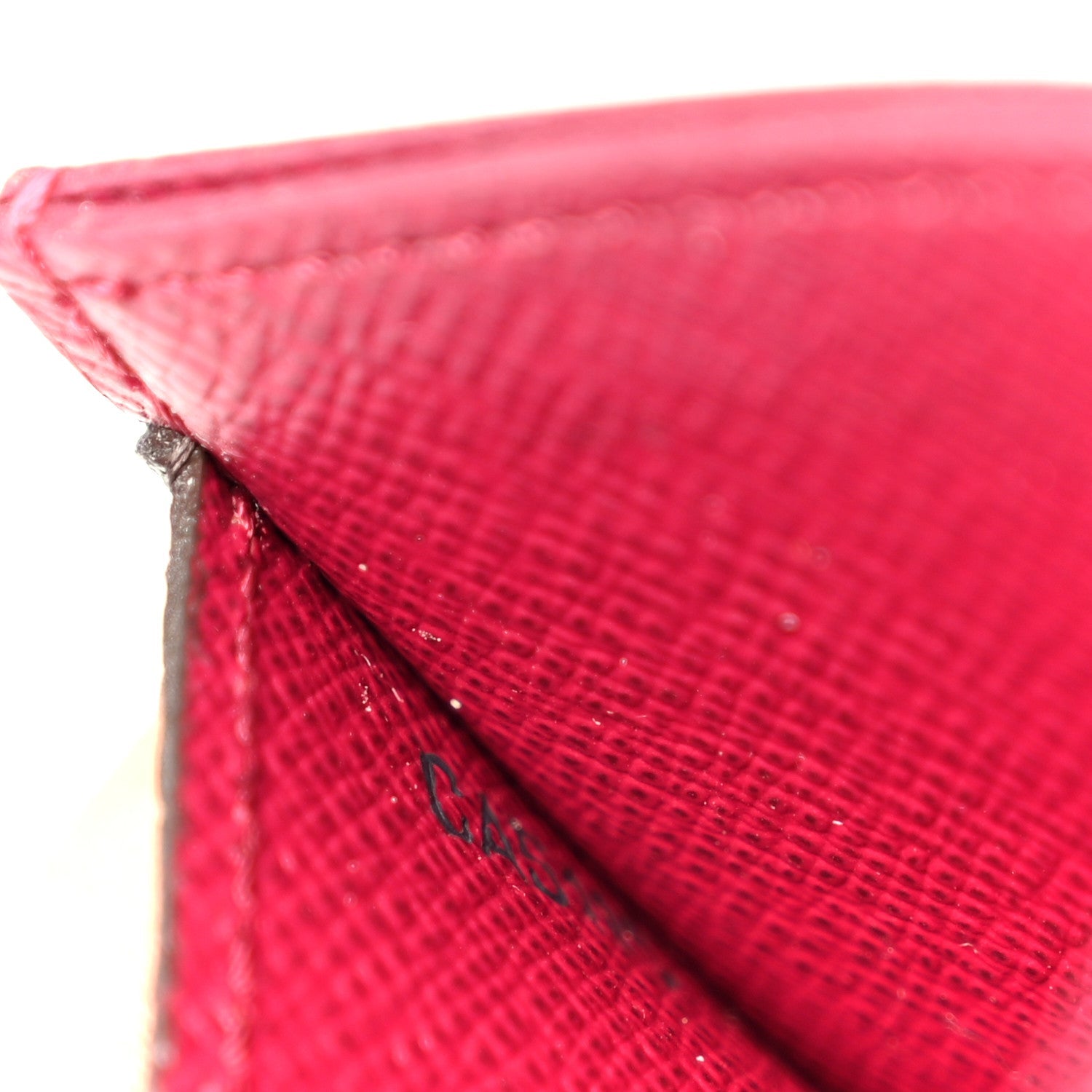 Monogram Card Holder Fuchsia