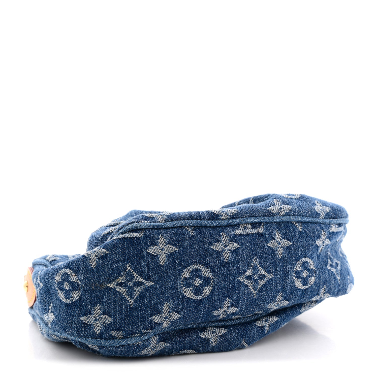 Monogram Denim Pochette Valley Blue