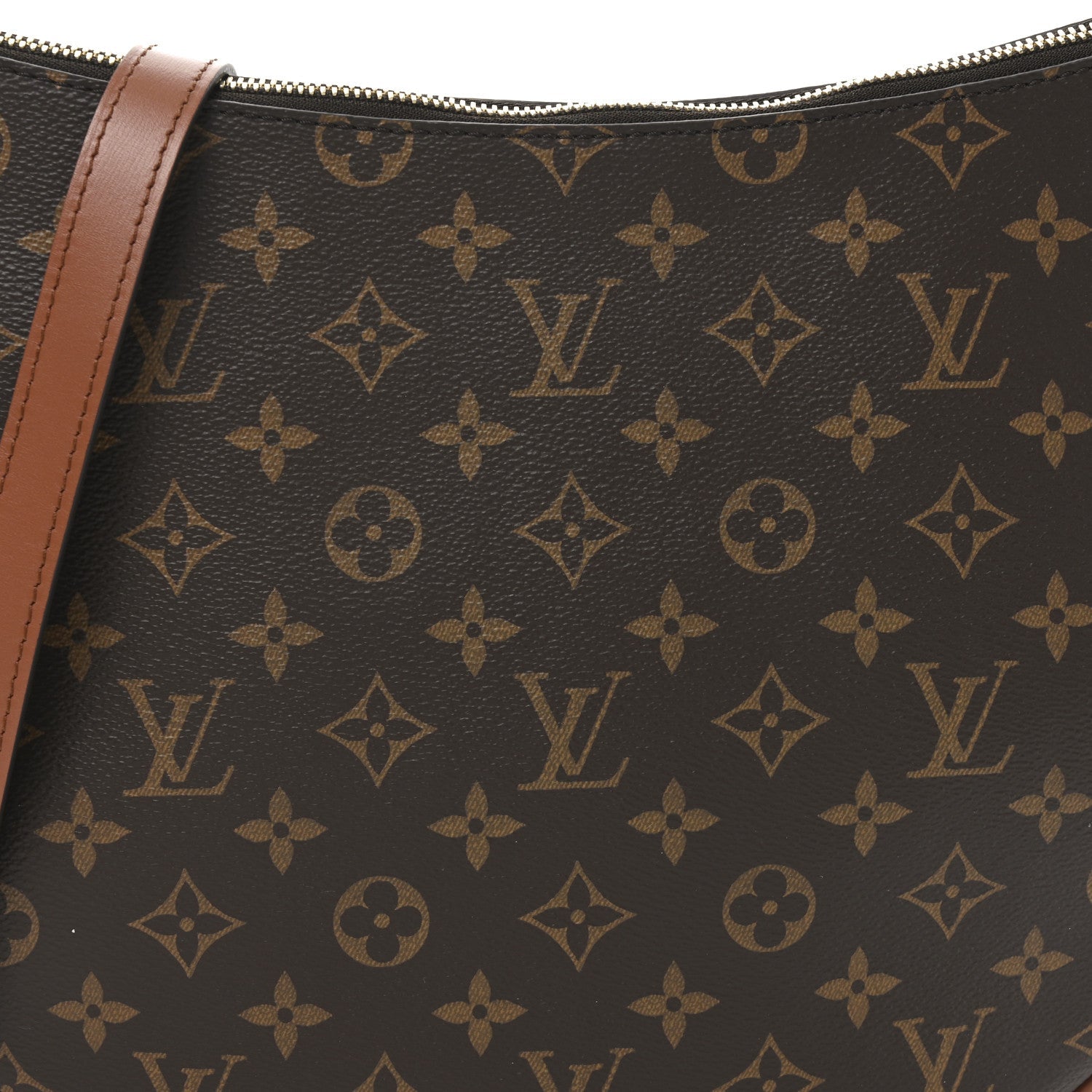 Reverse Monogram Loop Hobo