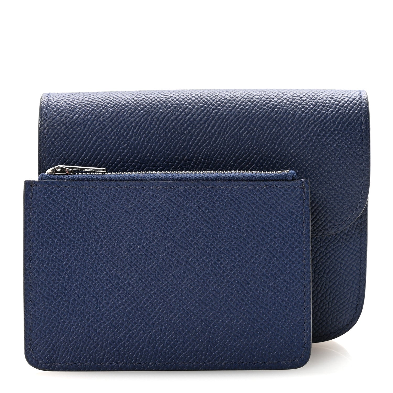 Epsom Constance Slim Wallet Bleu Saphir