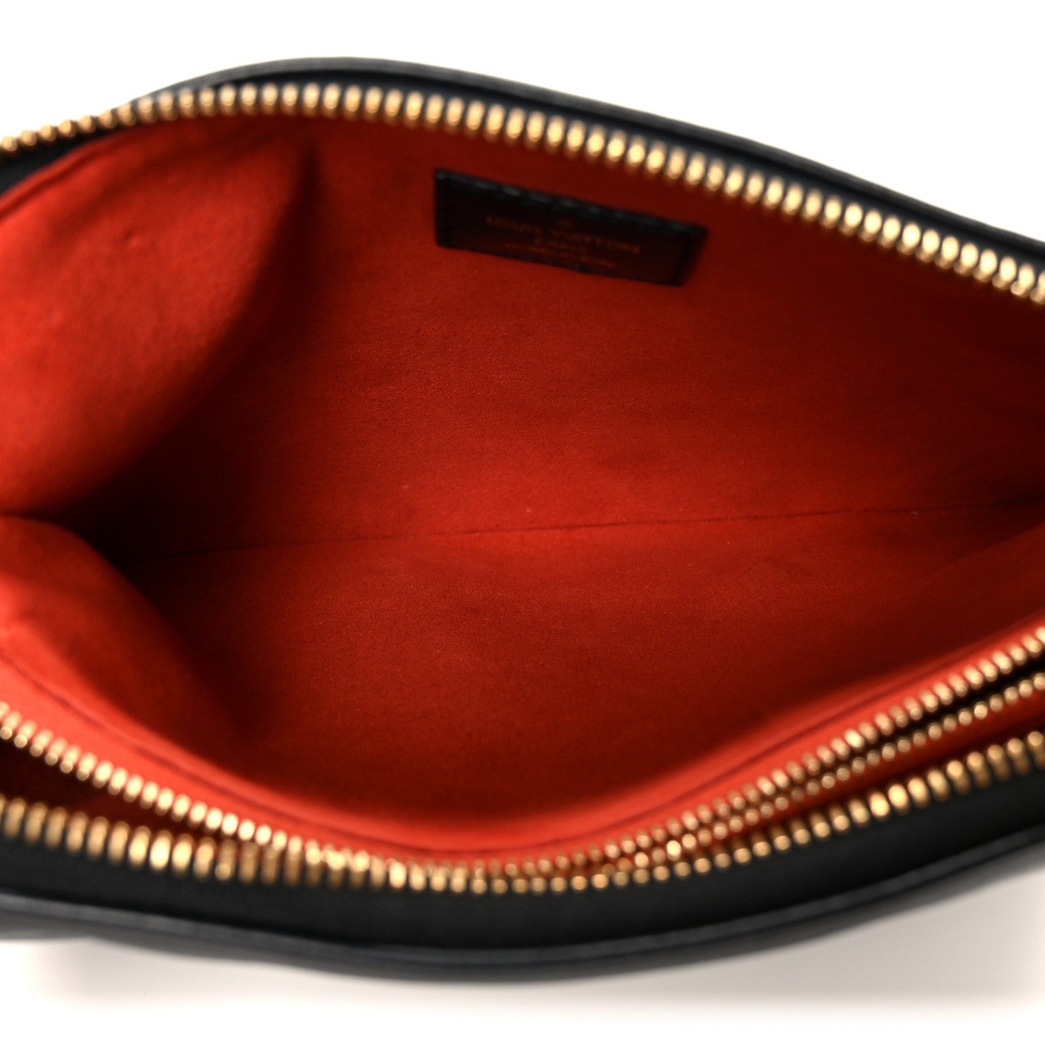 Lambskin Embossed Monogram Coussin BB Black