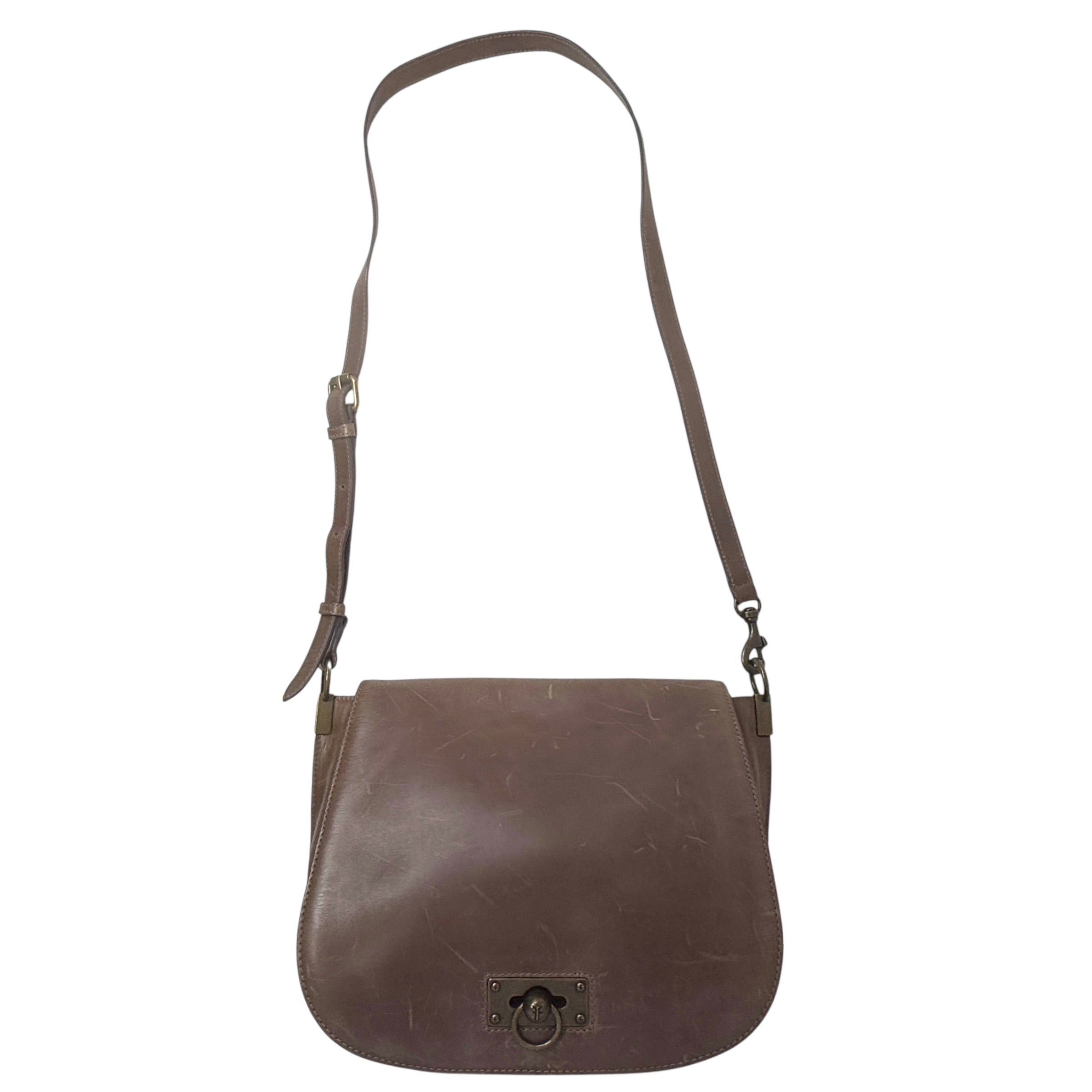 Farrah Flap Shoulder Bag Designer By Frye, Size: Medium