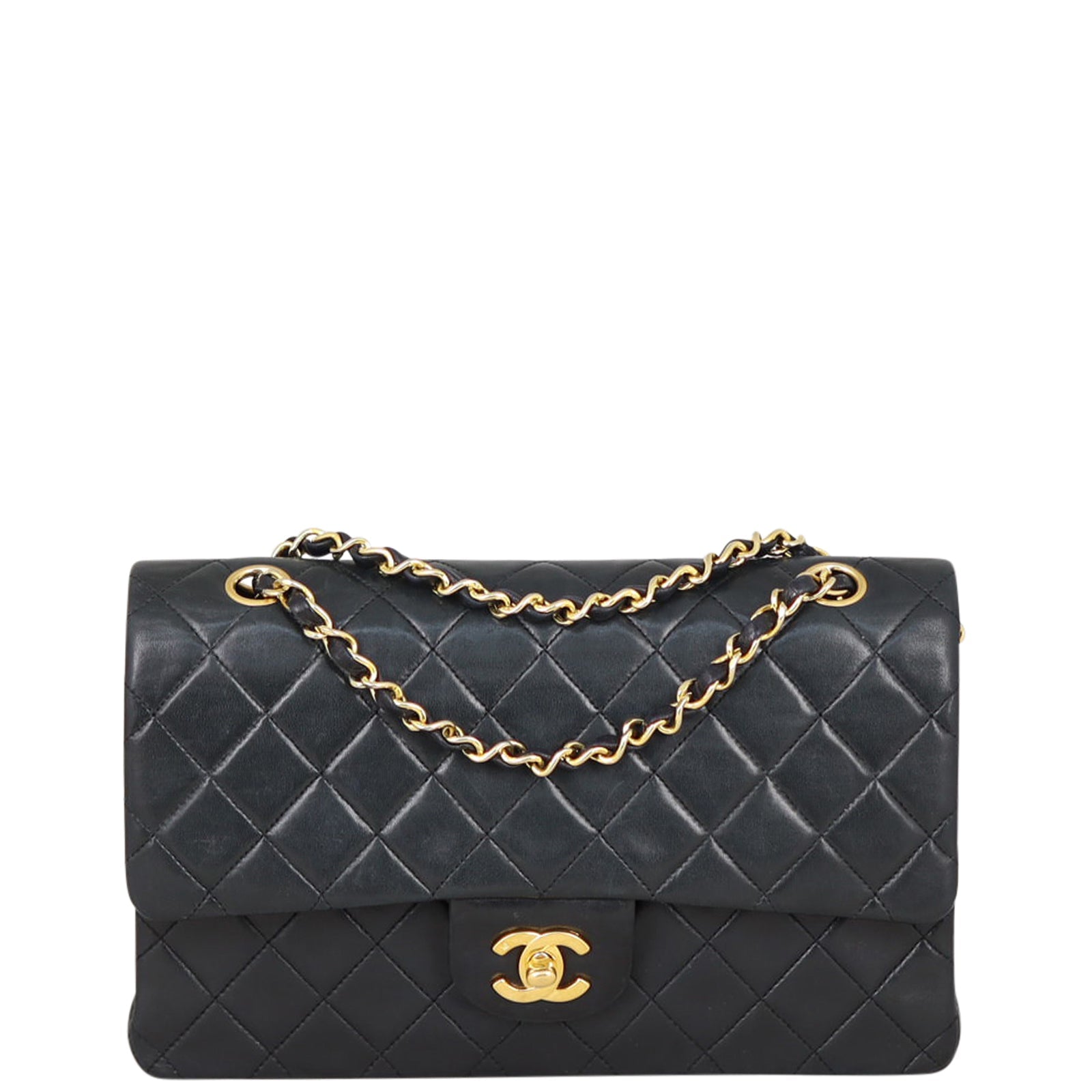 Chanel Classic Double Flap Medium | 2 Series Black