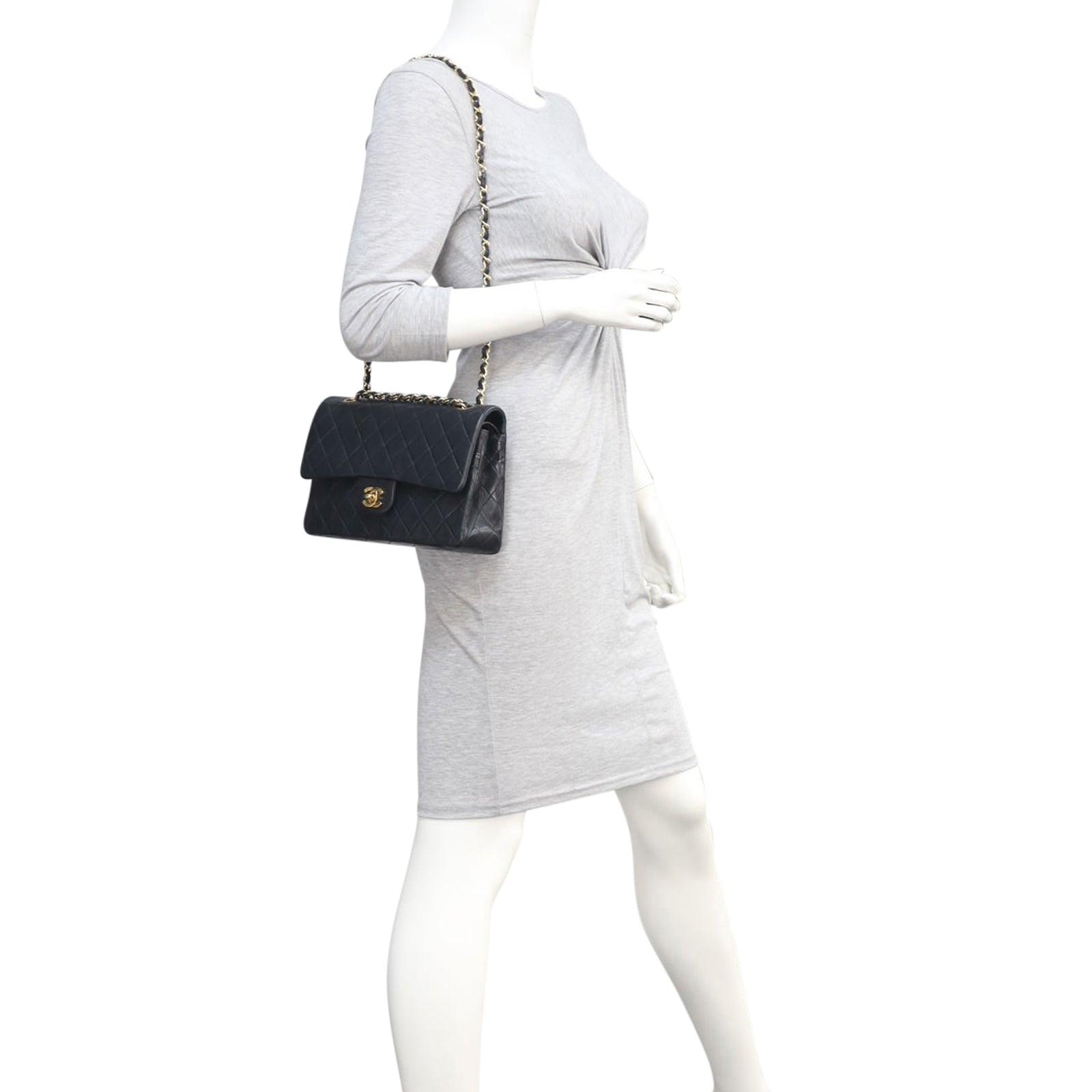 Chanel Classic Double Flap Medium | 2 Series Black