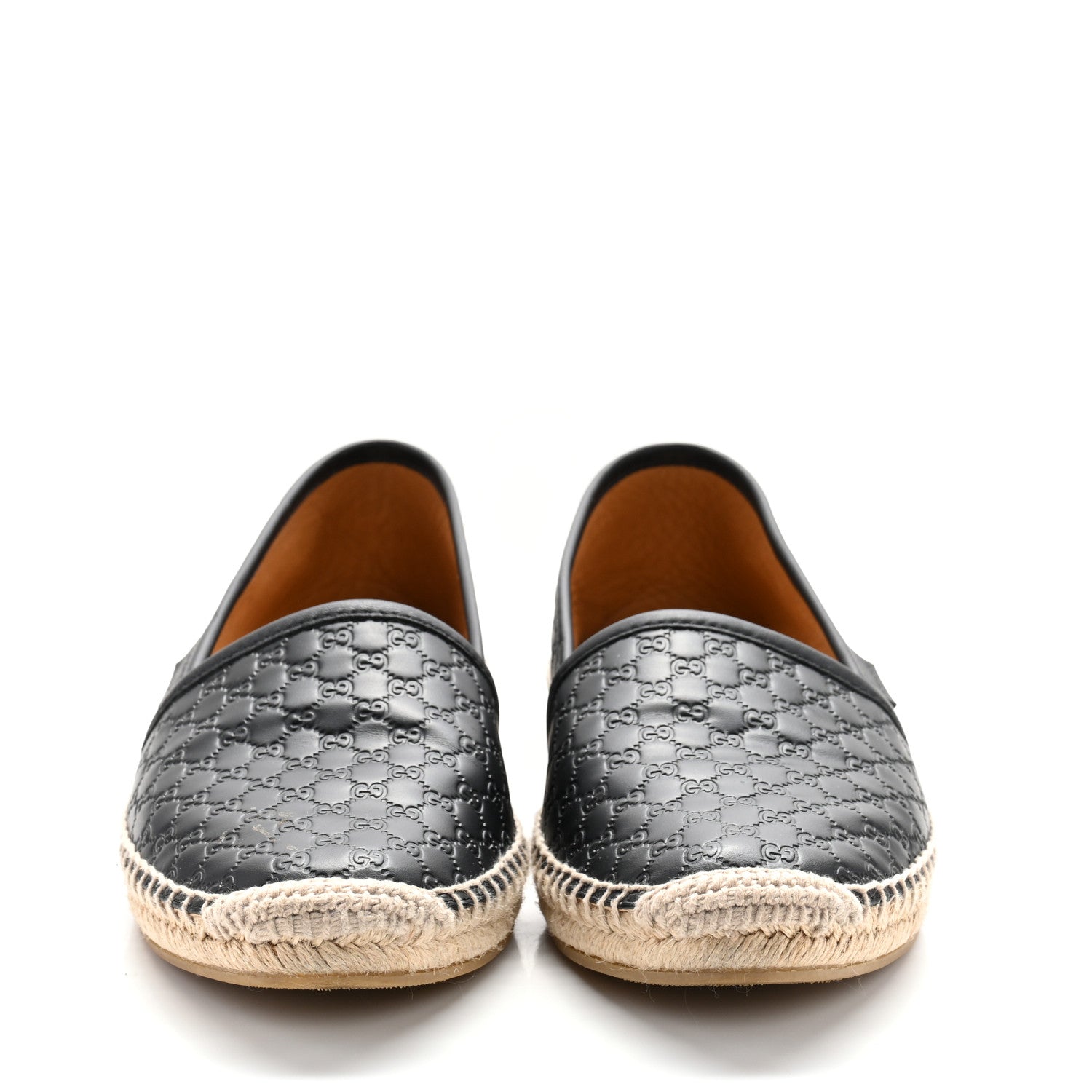 Microguccissima Signature Espadrilles 38 Black