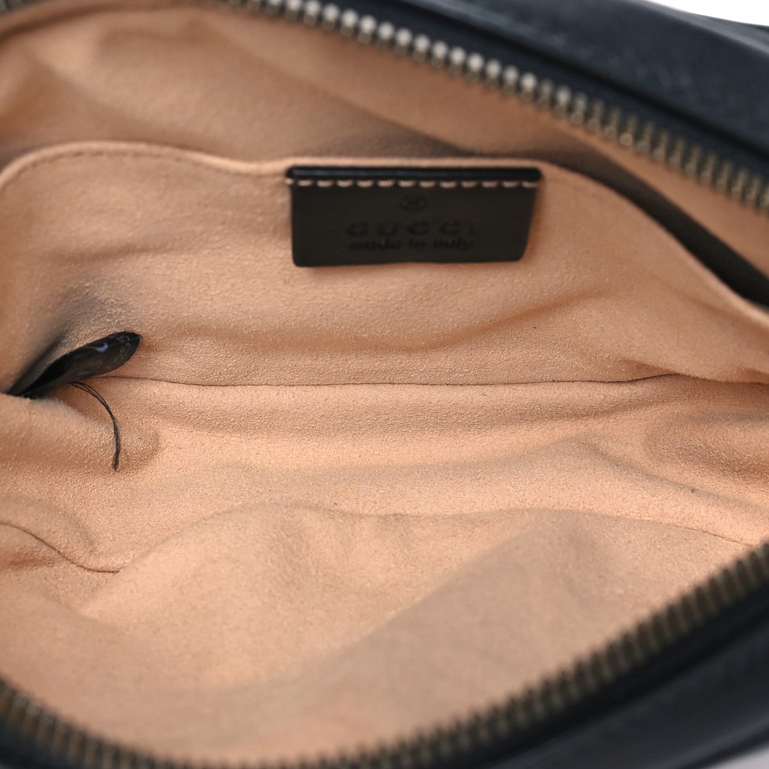 Calfskin Matelasse GG Marmont Belt Bag 95 38 Black