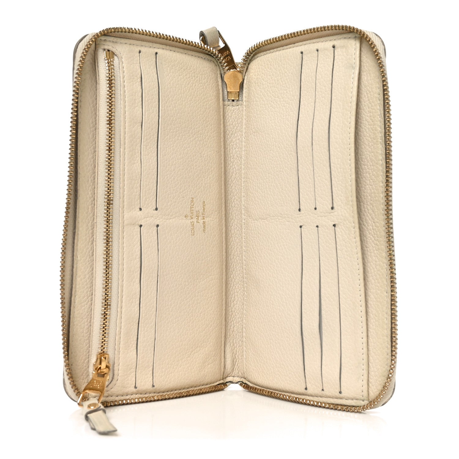 Empreinte Zippy Organizer Wallet White