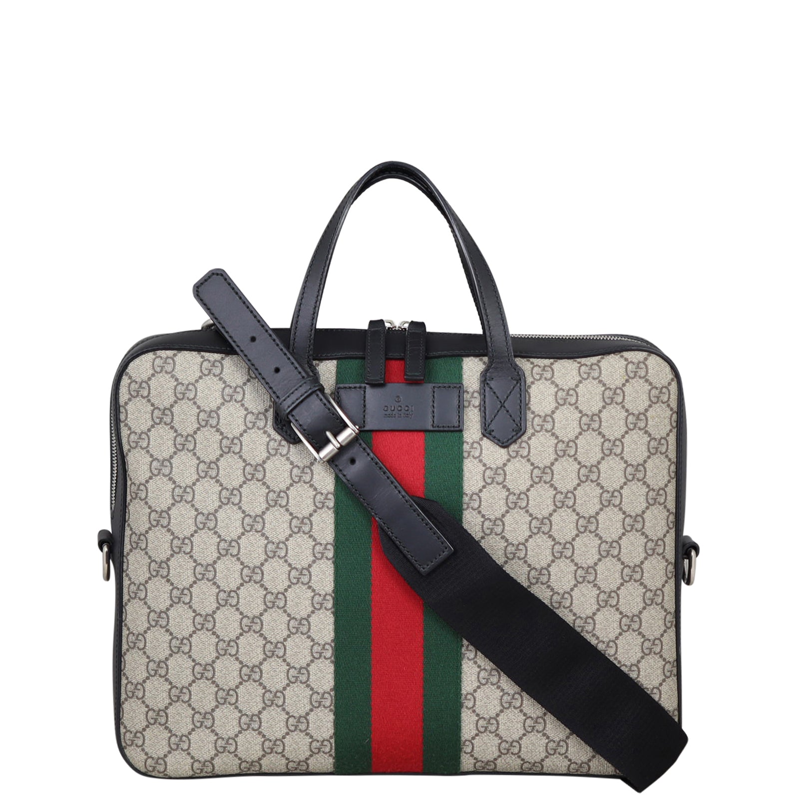 Gucci GG Supreme Web Briefcase