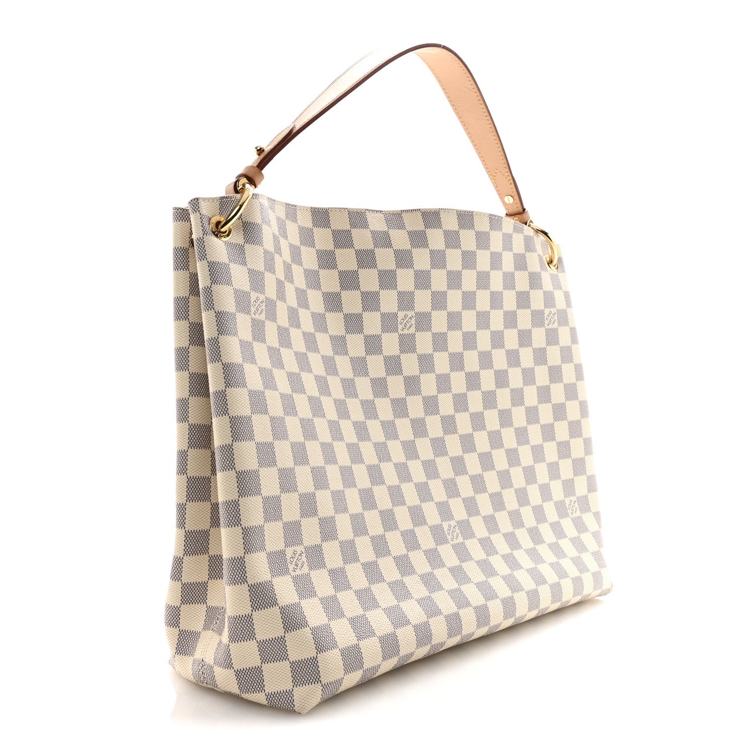 Damier Azur Graceful MM Rose Ballerine