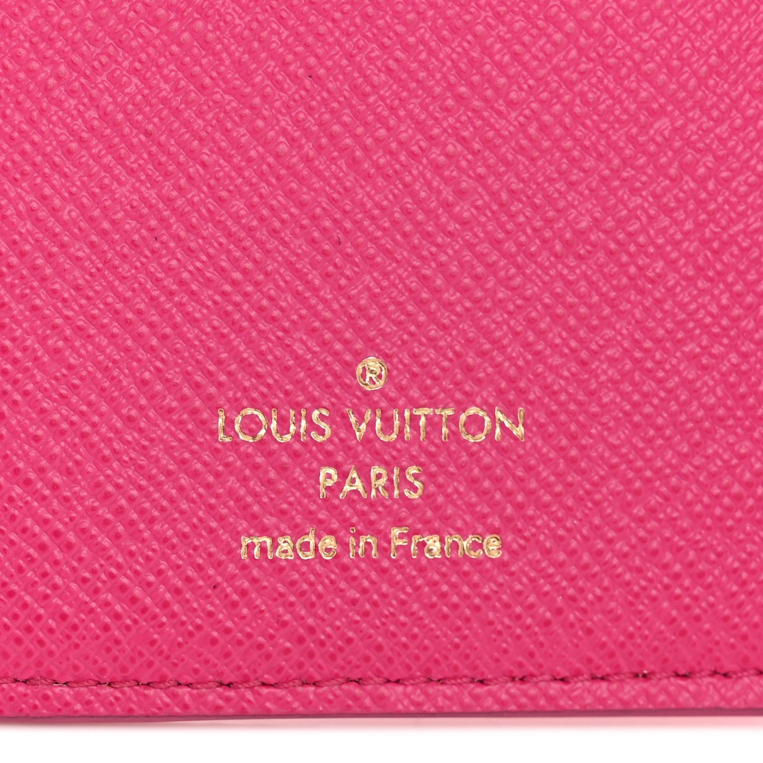 Monogram Fall for You Lou Wallet Fuchsia