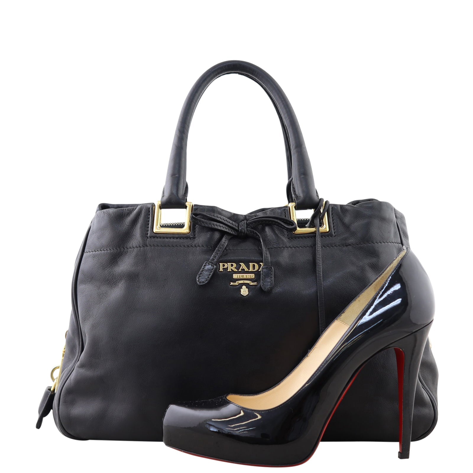 Prada Nappa Bow Satchel