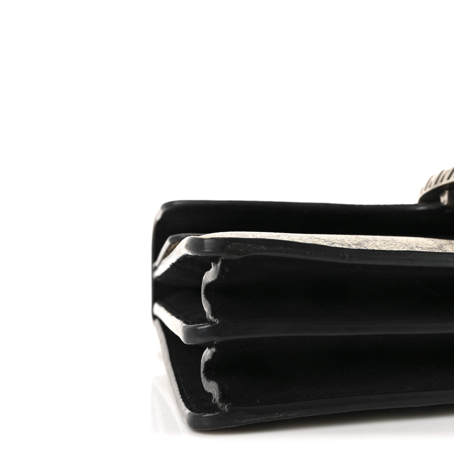 GG Supreme Monogram Small Dionysus Shoulder Bag Black