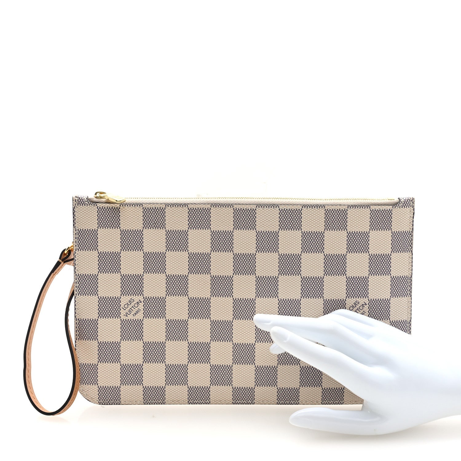 Damier Azur Braided Neverfull MM GM Pochette