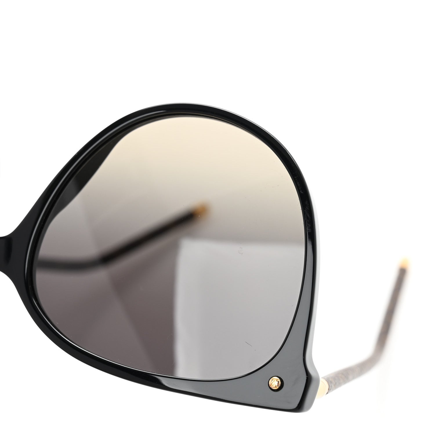 Monogram Acetate LV First Round Sunglasses Z1710W Black