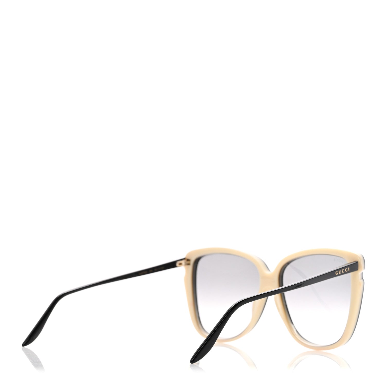 Acetate Square Frame GG0709S Sunglasses Black