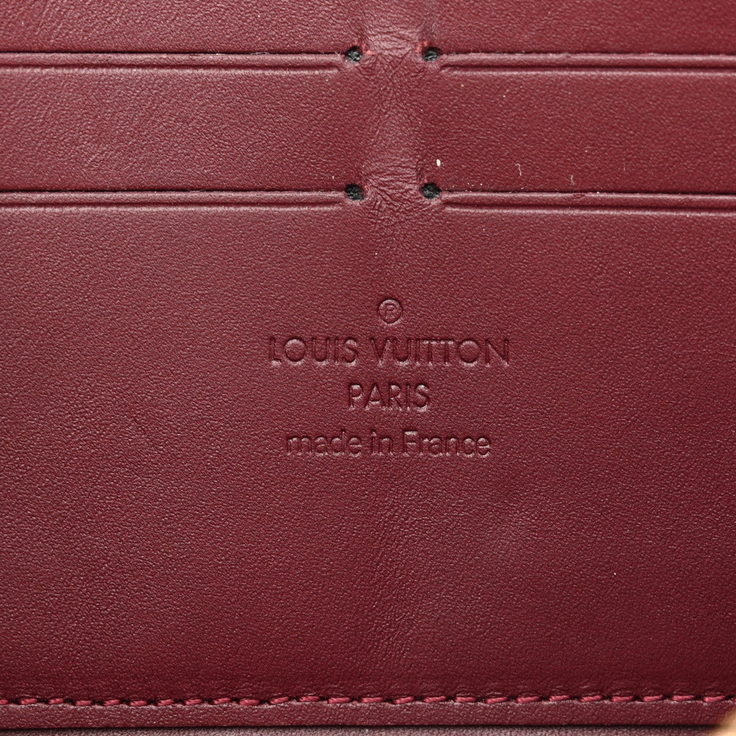 Vernis Zippy Wallet Rouge Fauviste