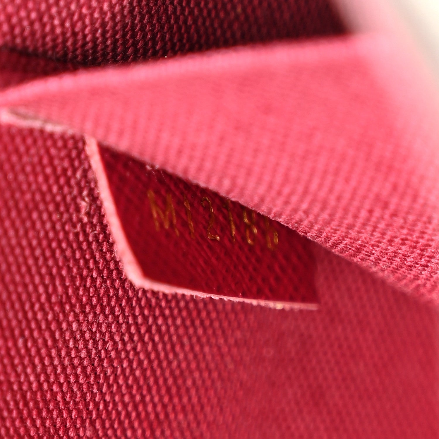 Monogram Pochette Felicie Chain Wallet Fuchsia