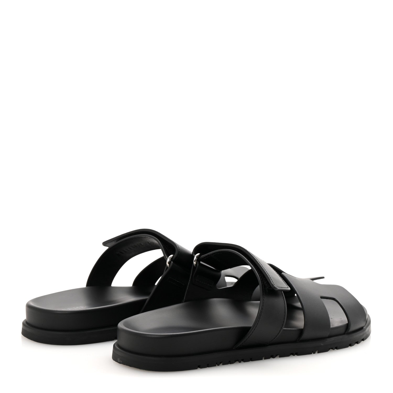 Calfskin Womens Chypre Sandals 40 Black