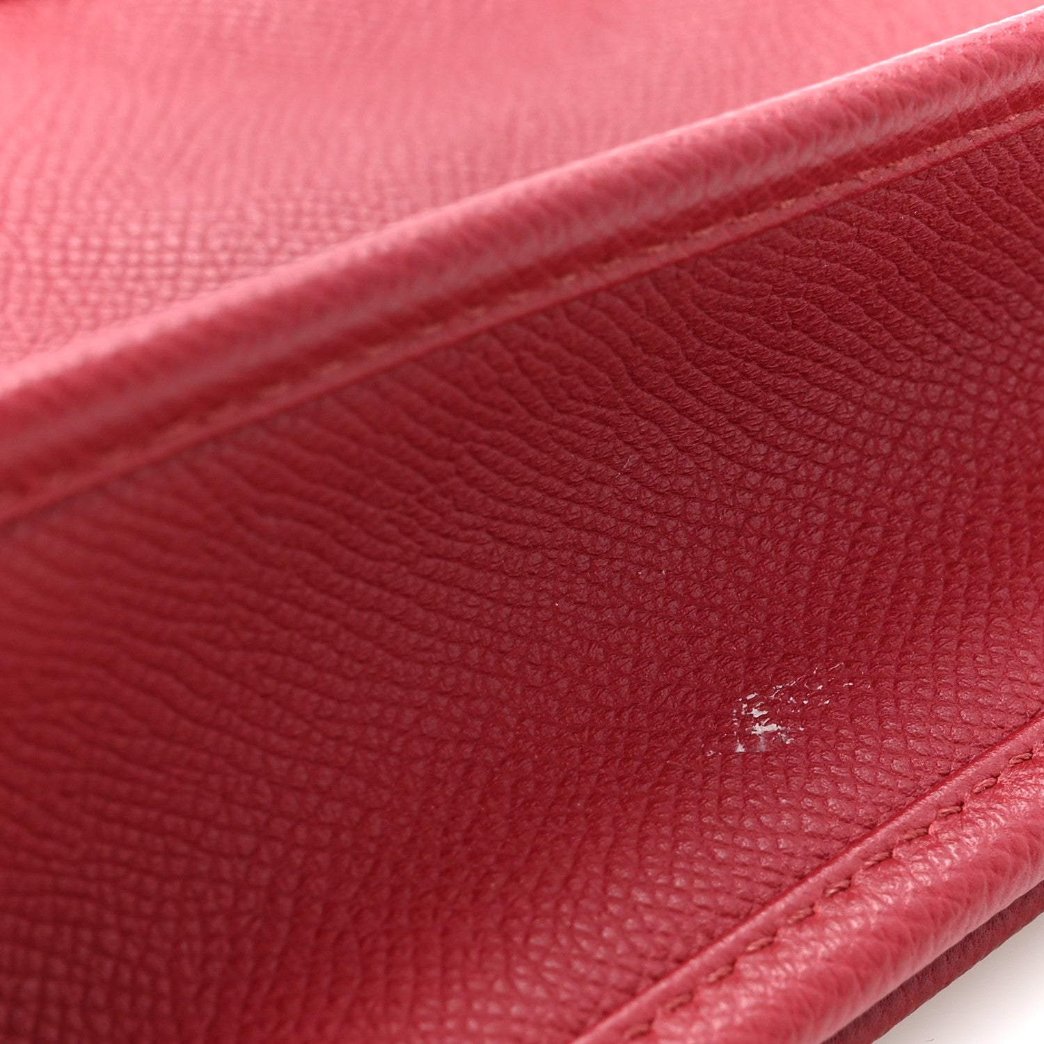 Taurillon Clemence Amazone Evelyne III PM Rouge Grenat Orange