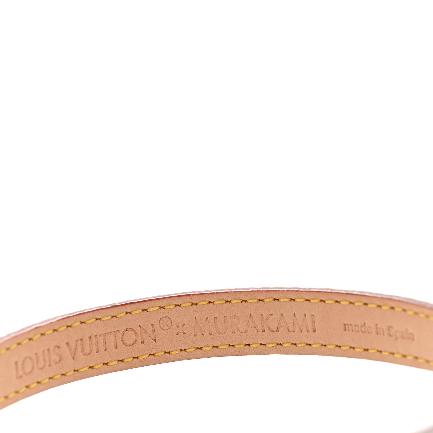 LV X TM Monogram Multicolor LV Signature Bracelet 19 White