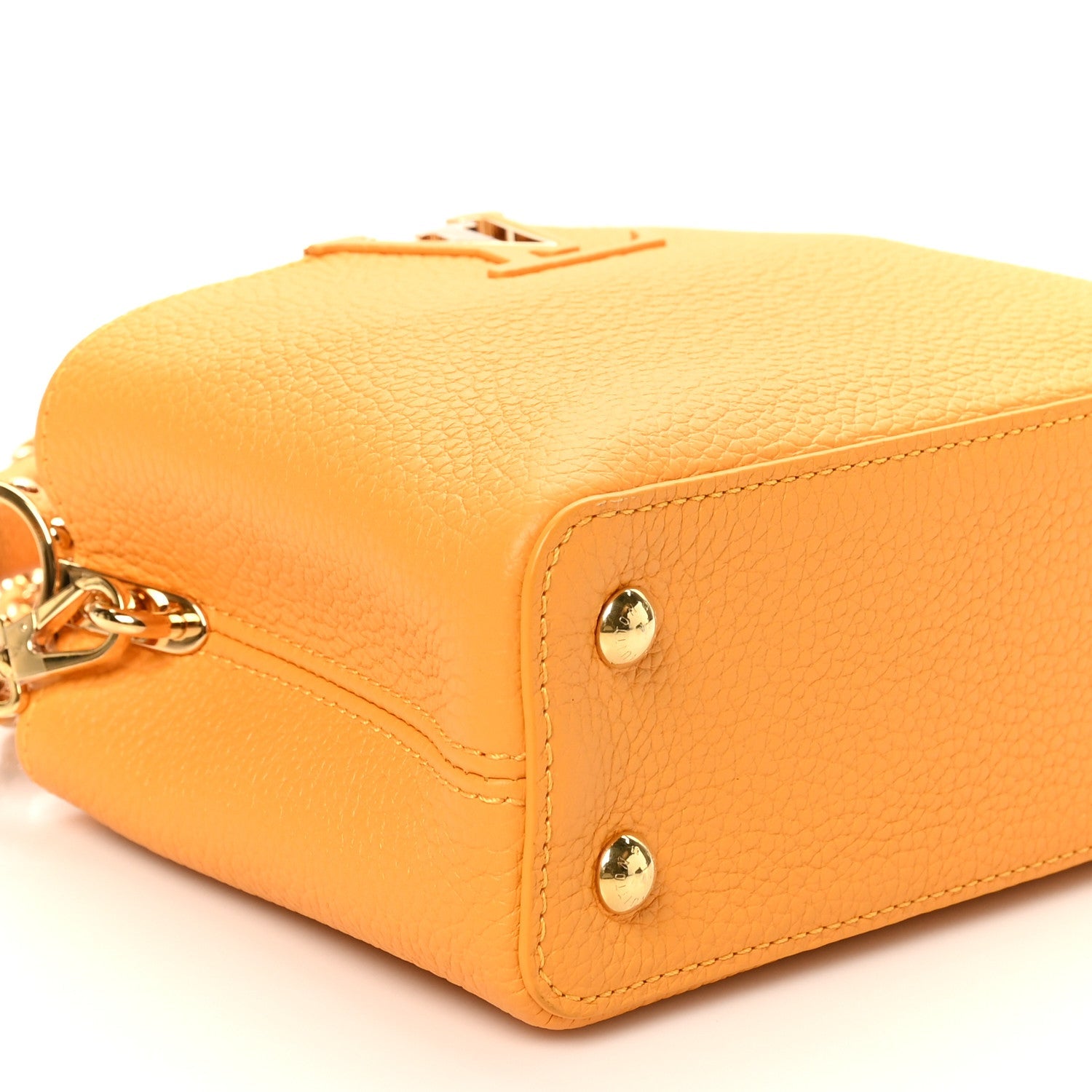 Taurillon Mini Capucines Sunbeam Yellow