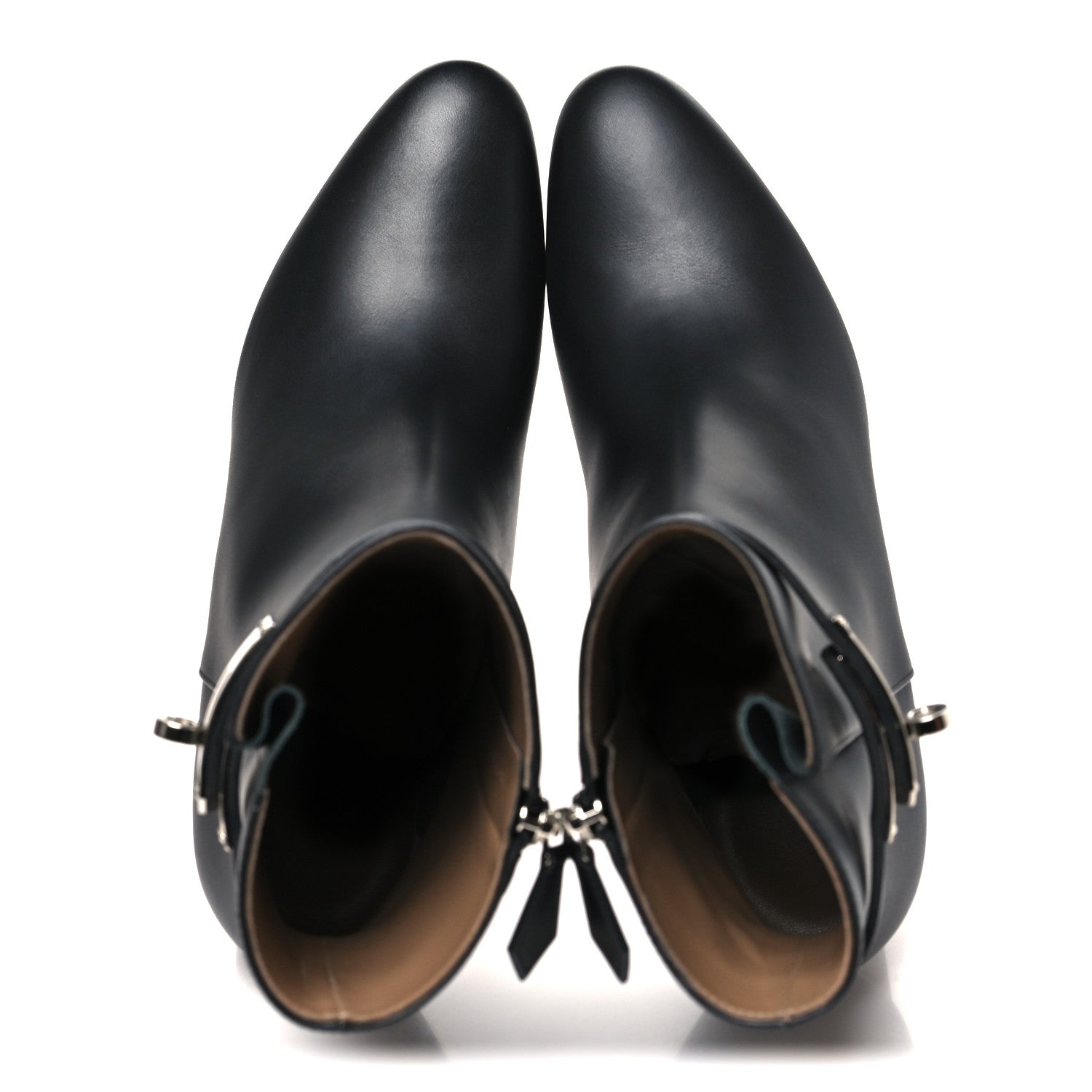 Calfskin Saint Germain Ankle Boots 39 Black