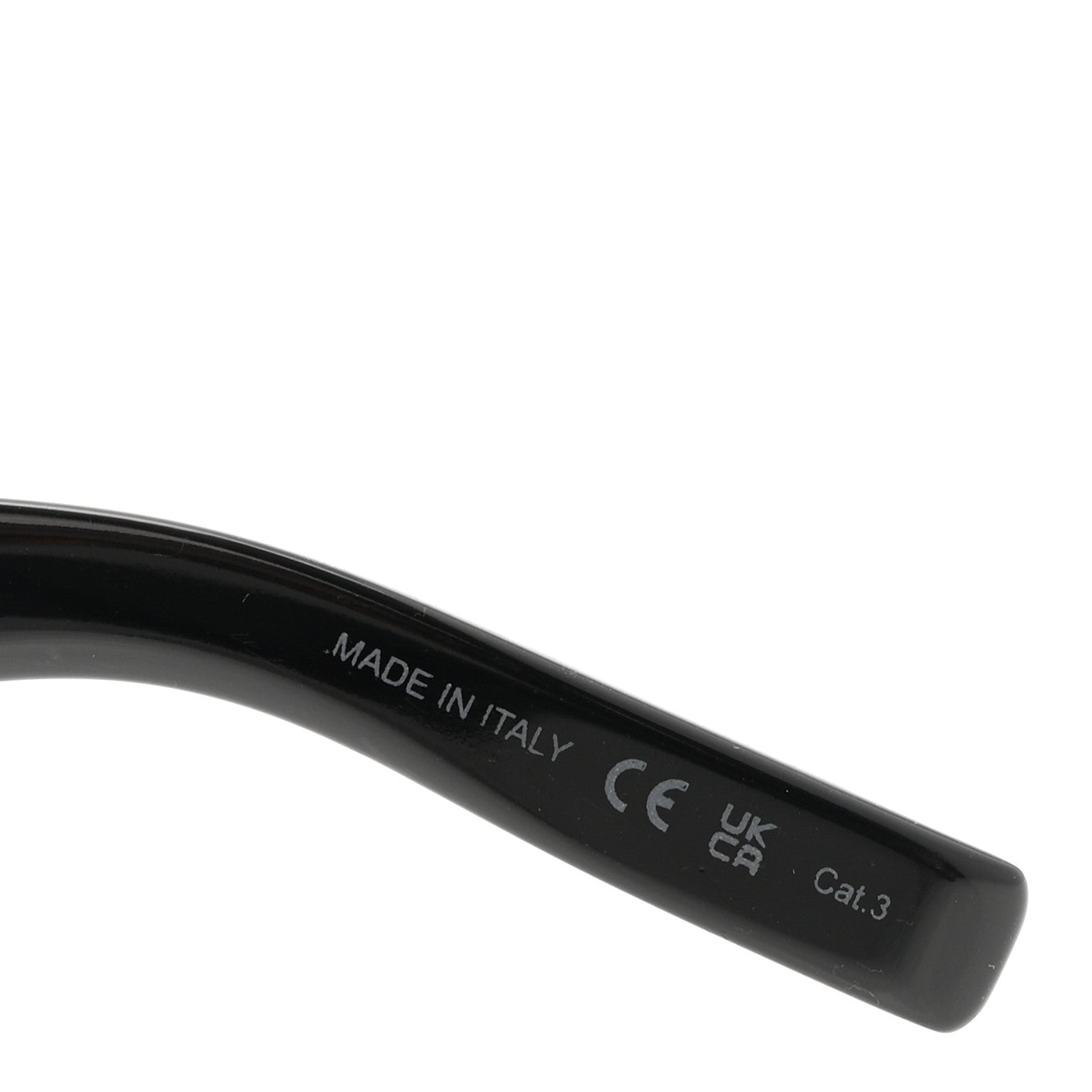 Acetate Cateye Sunglasses SL M95 F Black