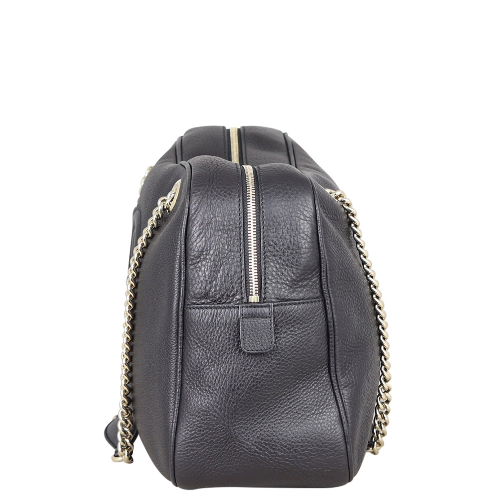 Gucci Soho Chain Zipped Large Shoulder Bag