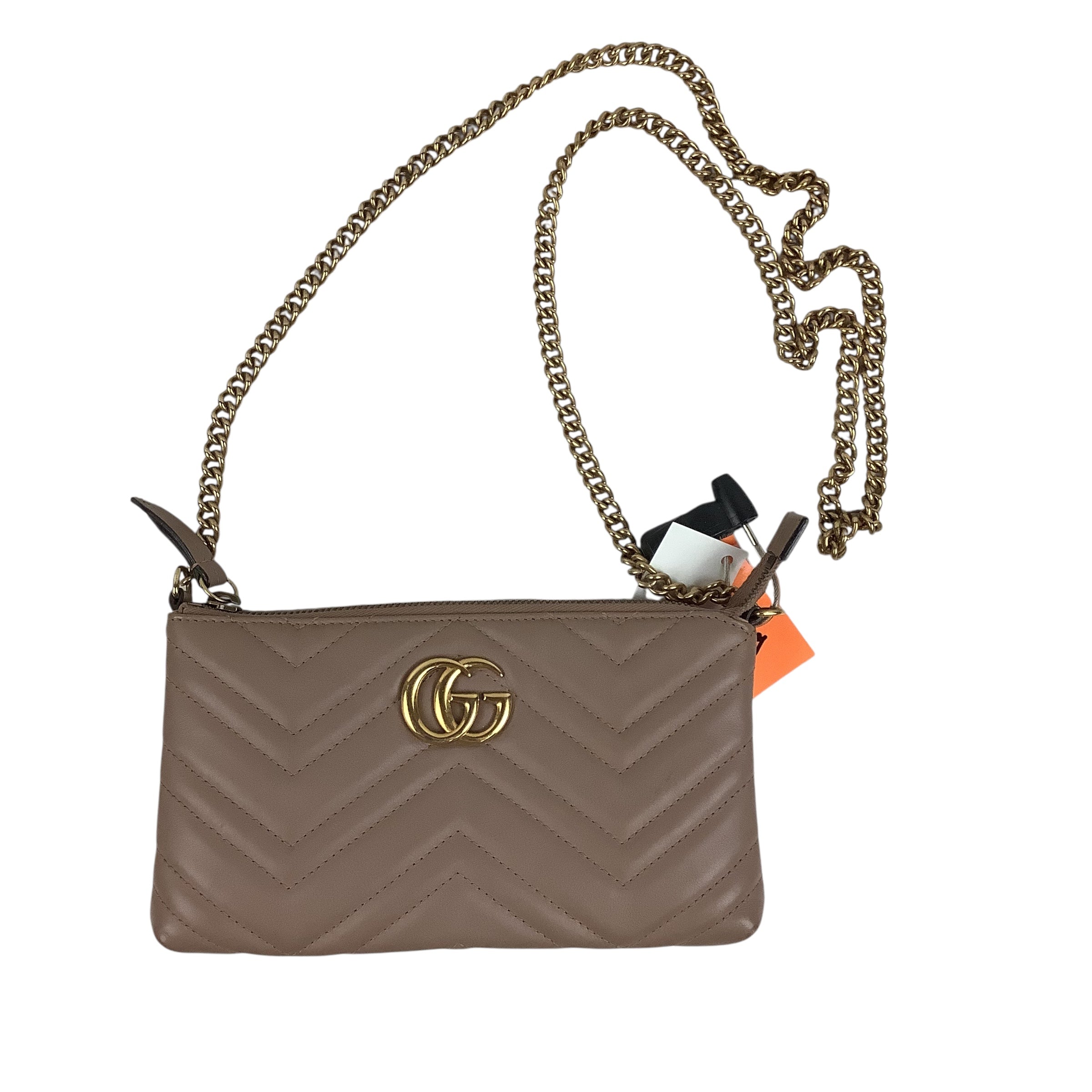 Crossbody Luxury Designer By Gucci, Size: Medium
