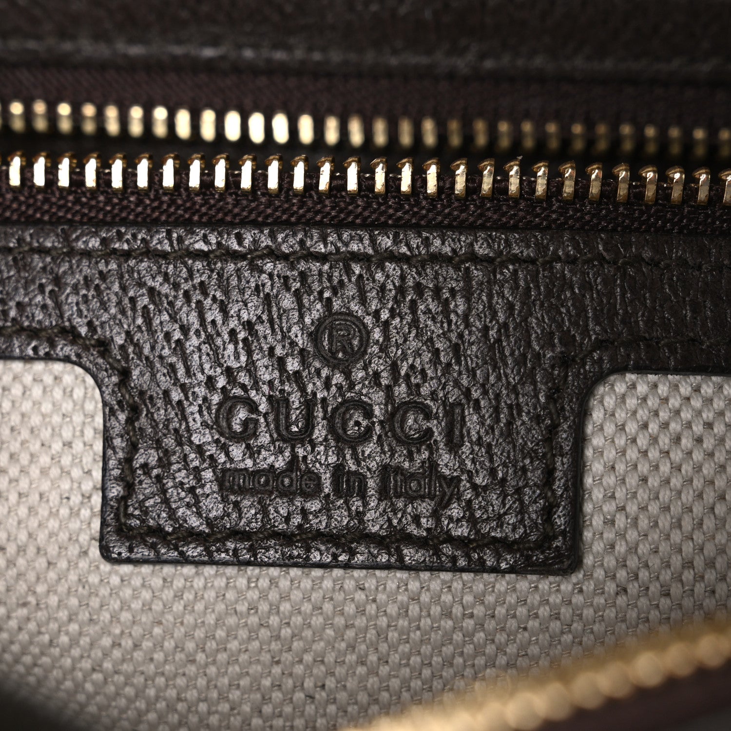 GG Supreme Monogram Textured Dollar Calfskin Web Studded Mini Ophidia Flap Shoulder Bag Beige Ebony New Acero
