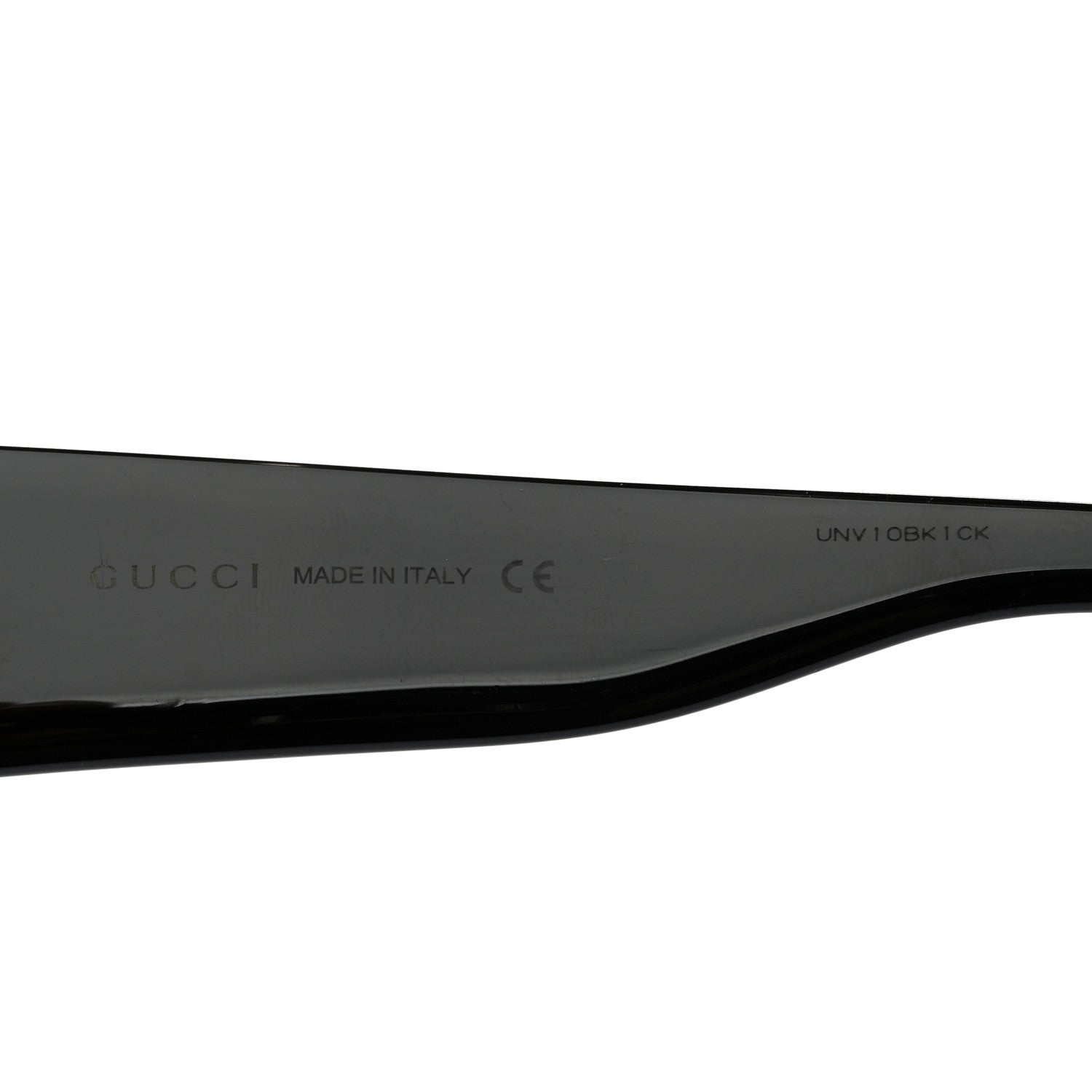 Acetate Square Frame Sunglasses GG0141S Black