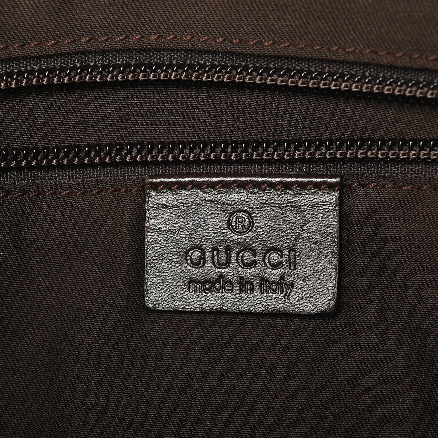 Monogram Calfskin Perforated Medium Flat Messenger Bag Dark Brown