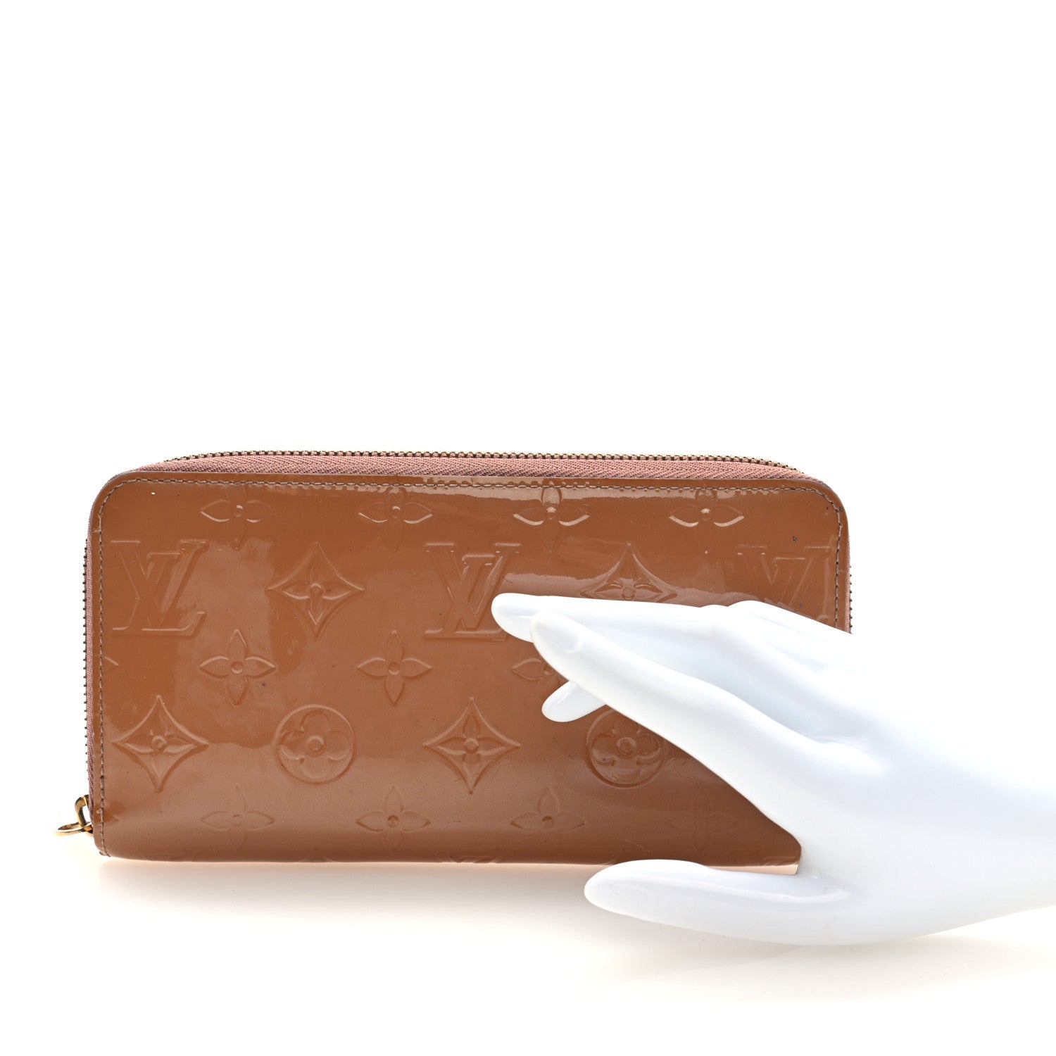 Vernis Zippy Wallet Rose Velours
