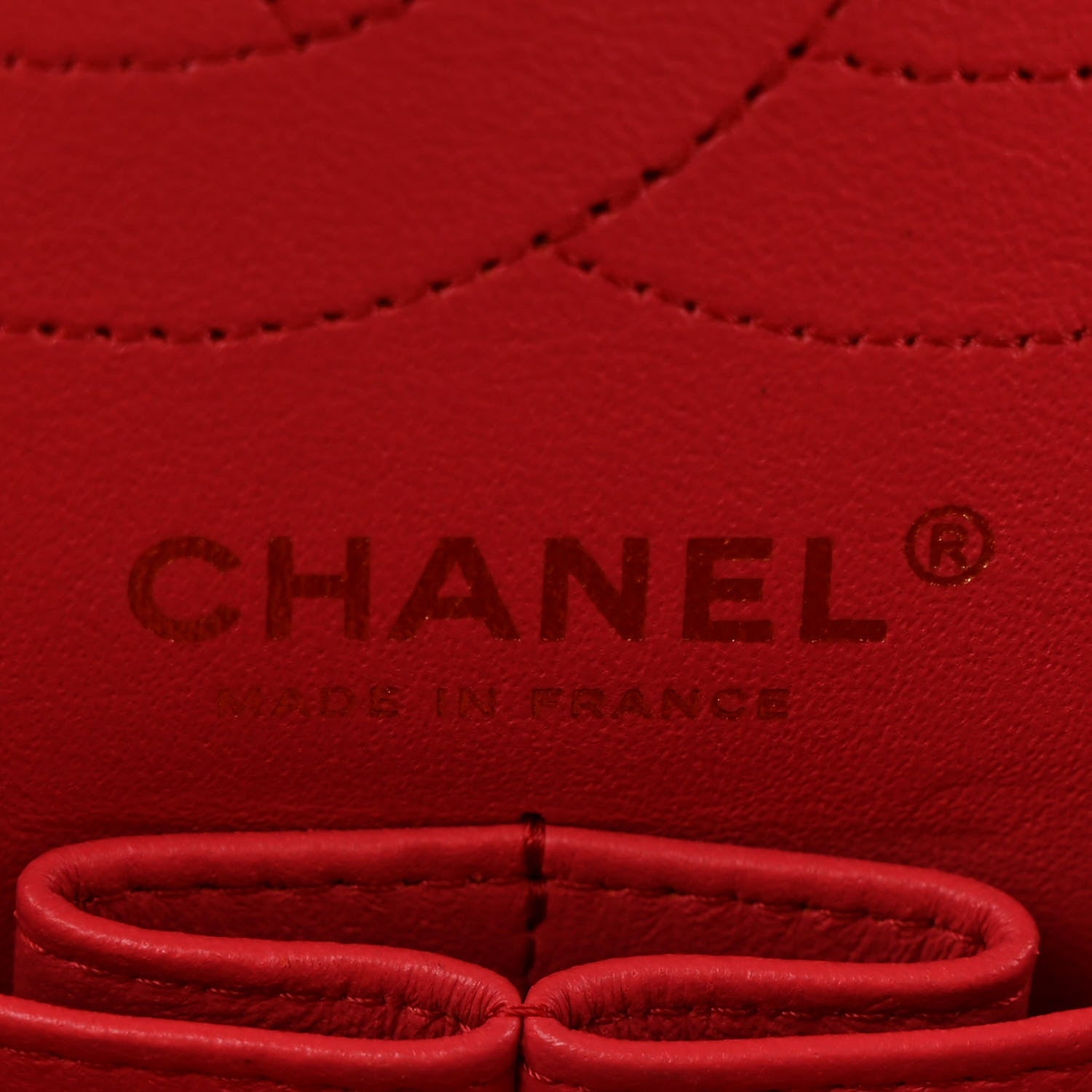 Lambskin Velvet Grosgrain Quilted 2.55 Reissue 225 Flap Red