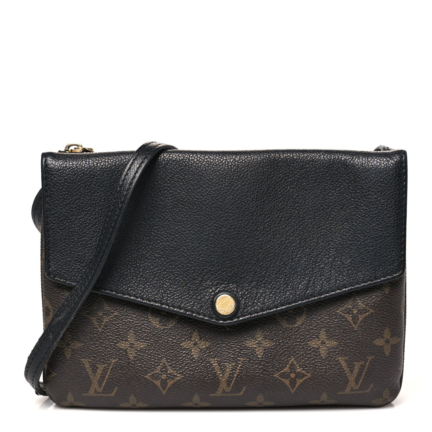 Monogram Twice Pochette Black
