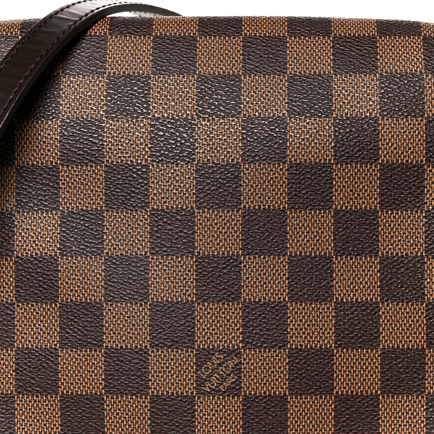 Damier Ebene Musette Salsa Long Strap