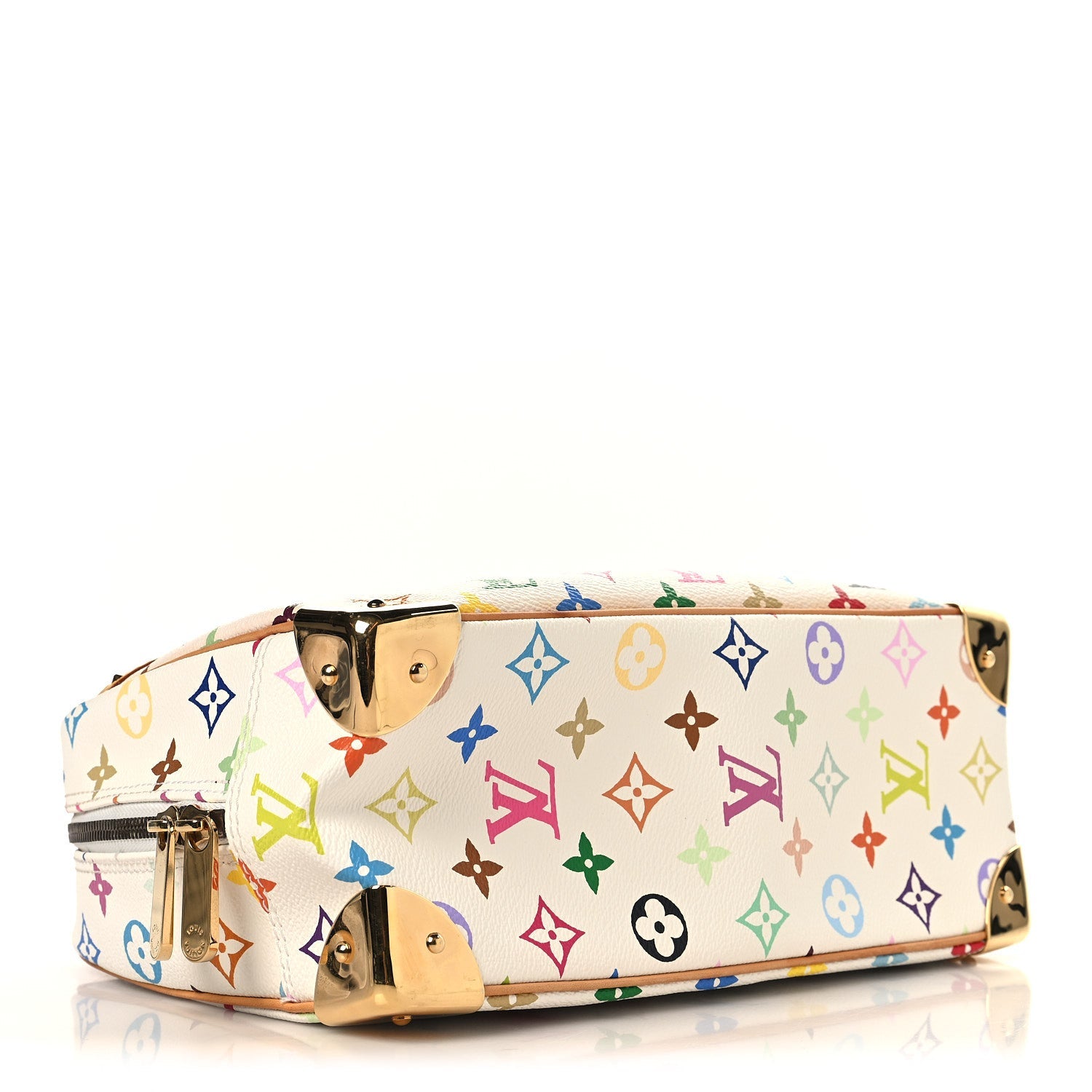 Monogram Multicolor Trouville White