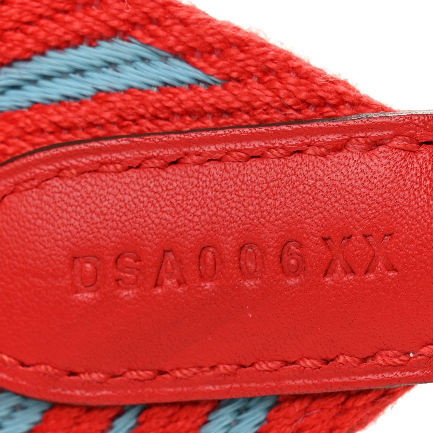 Toile Swift 50mm Sangle ZigZag Shoulder Strap Rouge De Coeur Bleu Du Nord