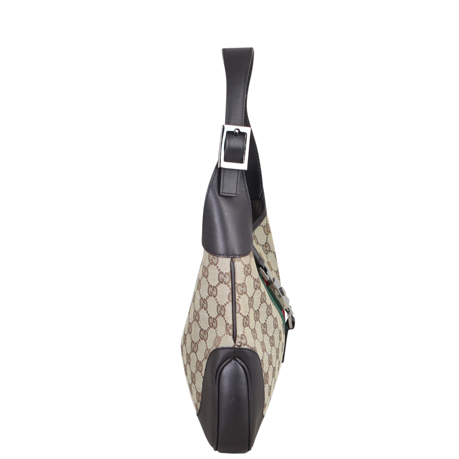 Gucci Web GG Canvas Jackie Hobo