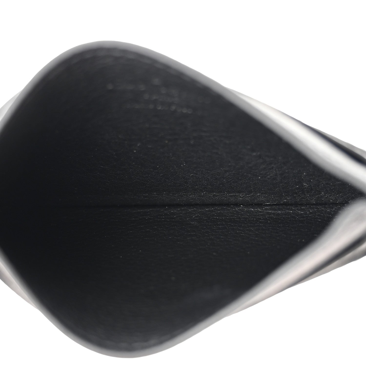 Calfskin Monogram Shadow Double Card Holder Black