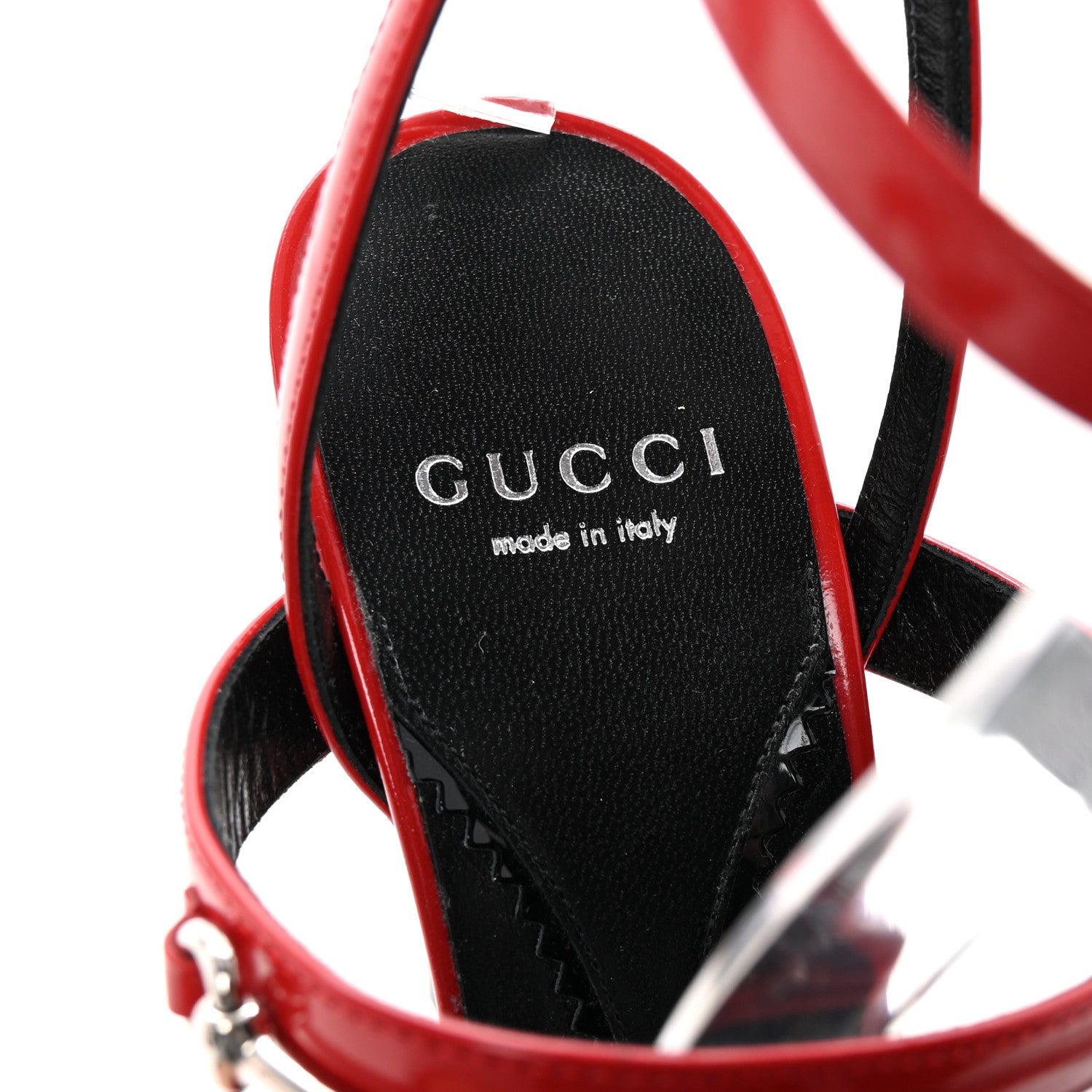 Nappa Regent Strappy Horsebit Sandals 38 Maple Red