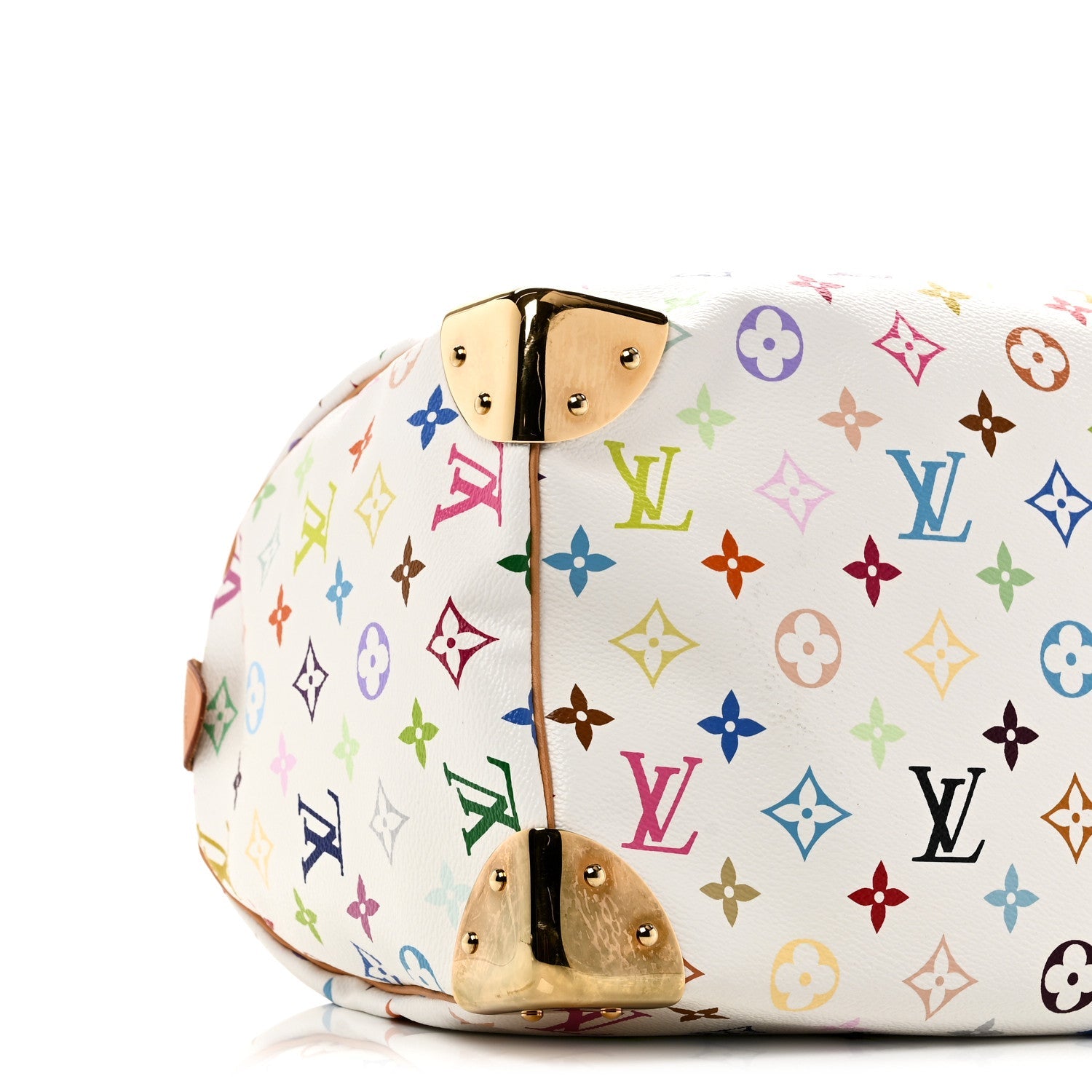 Monogram Multicolor Speedy 30 White