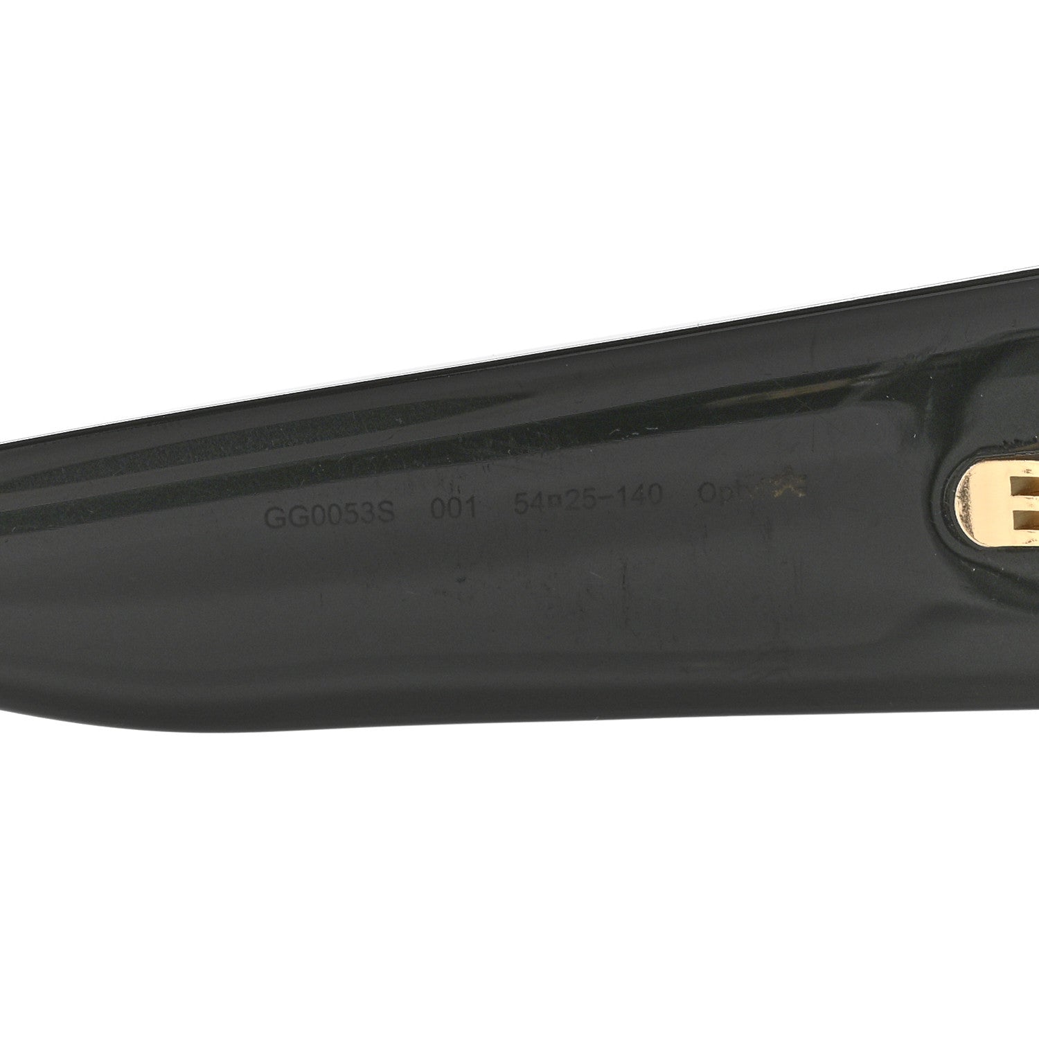 Acetate Square Frame Sunglasses GG0053S Black